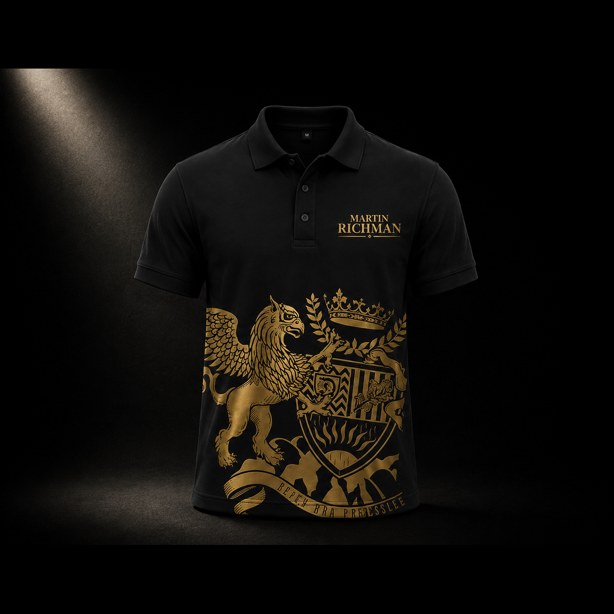 Black Polo shirt